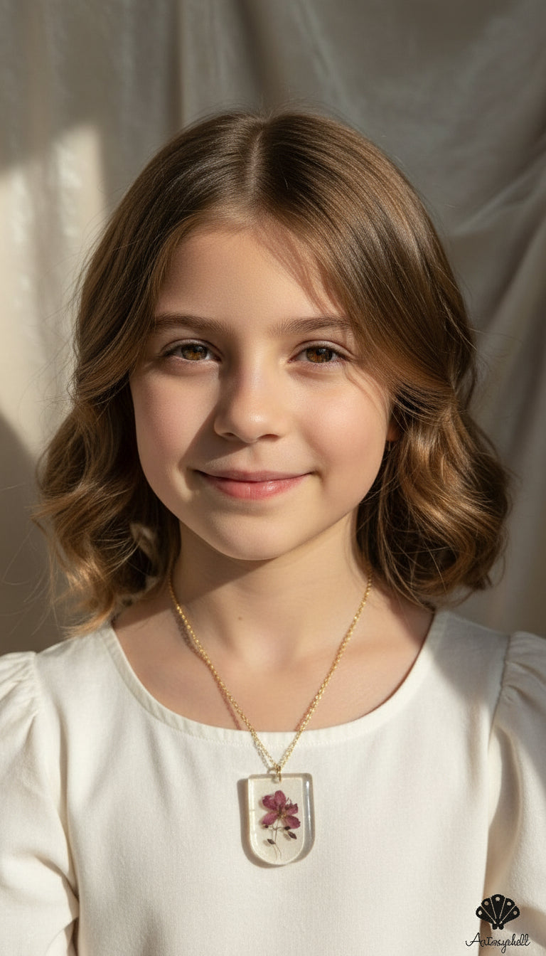 Floral pandant Chain