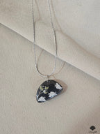 Floral Wave Resin Pendant