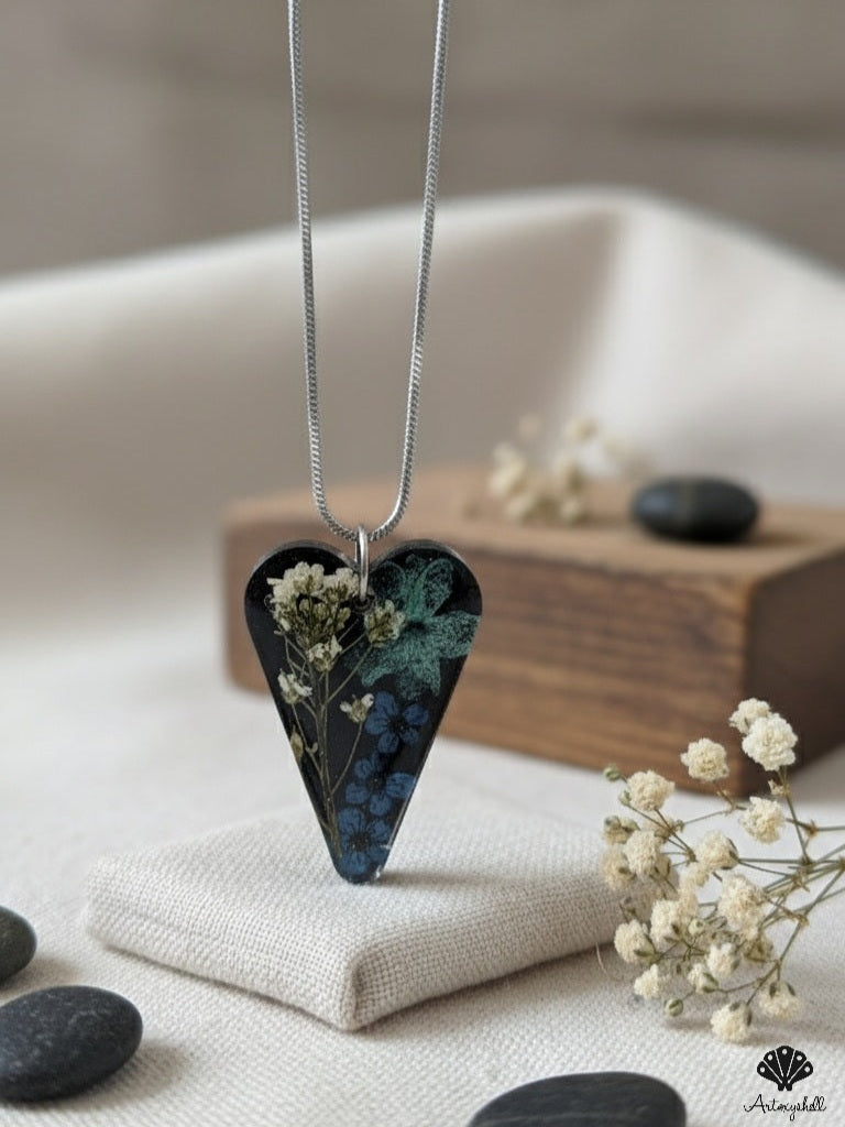 Floral Heart Pendant