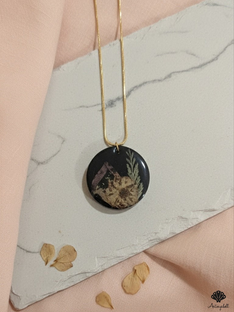 Floral pandant Chain