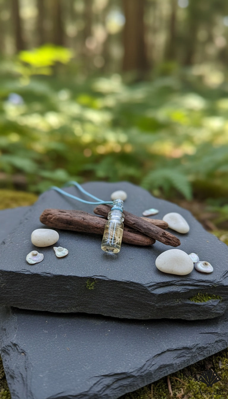 Forest Essence Mini Bottle Pendant