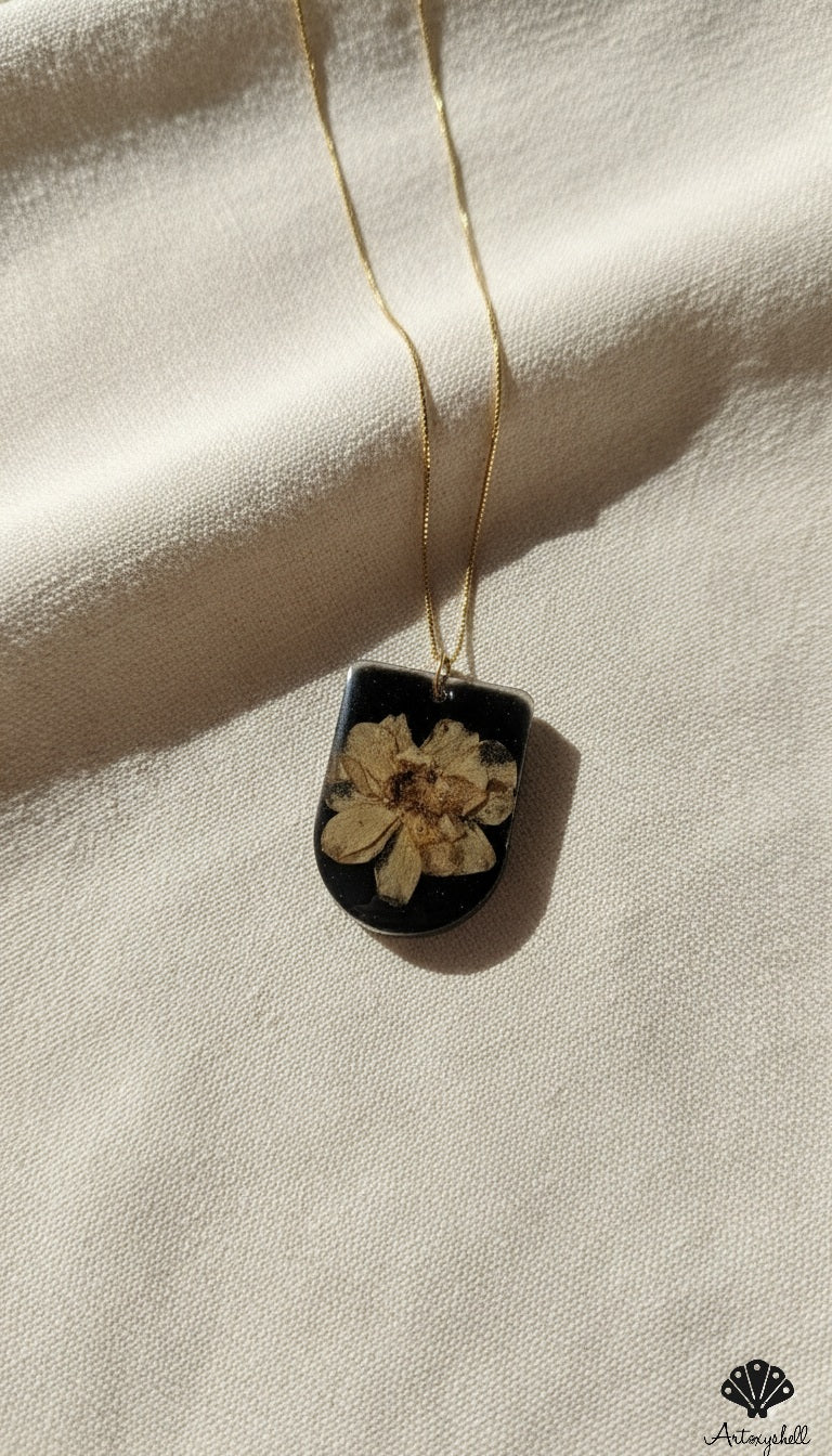 Floral Shield Pendant