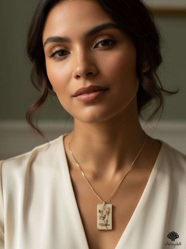 Floral pandant Chain