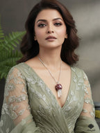 Mushroom Crystal Pendant