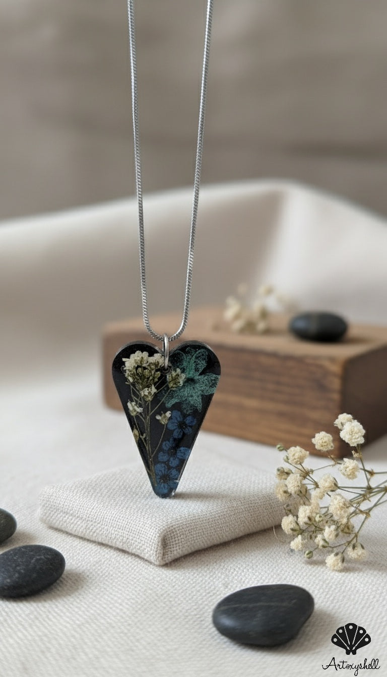Floral Heart Pendant