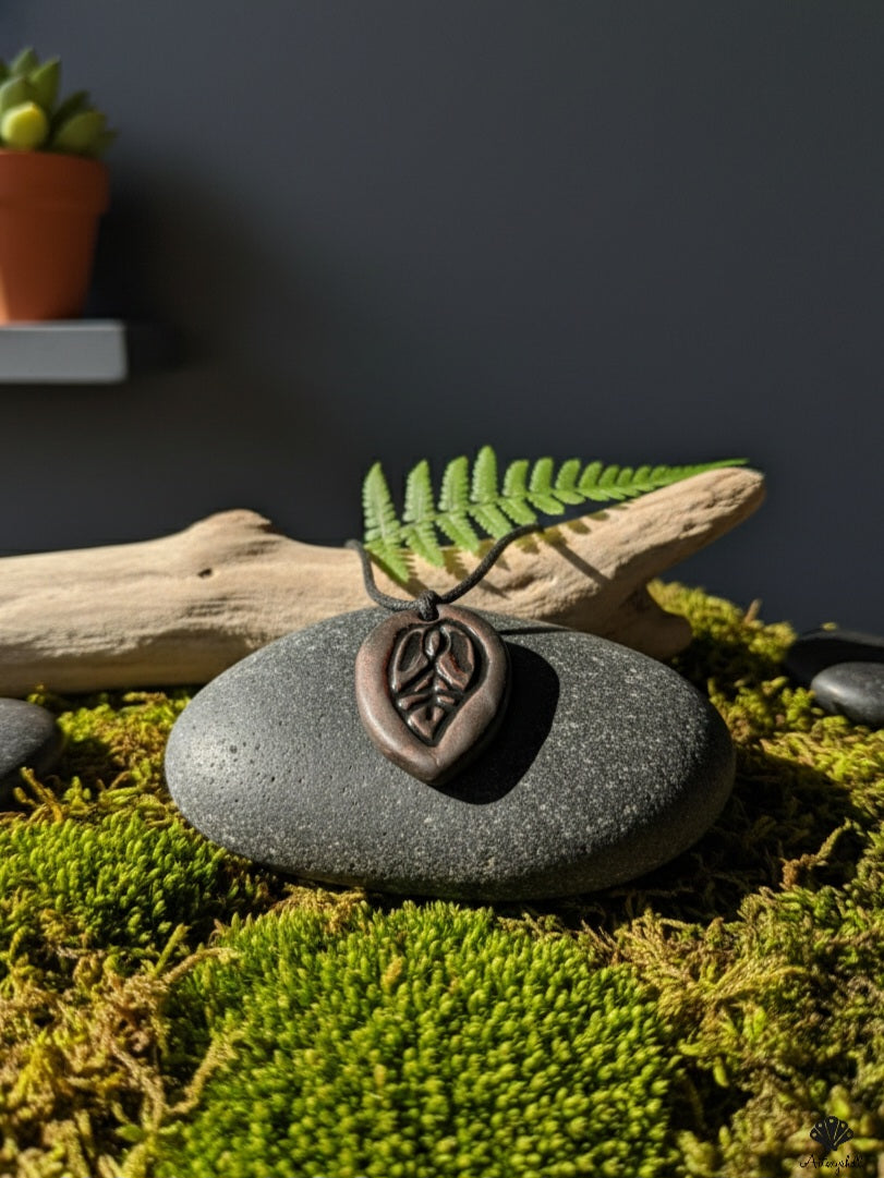 The 'Ancient Fern' Botanical Pendant