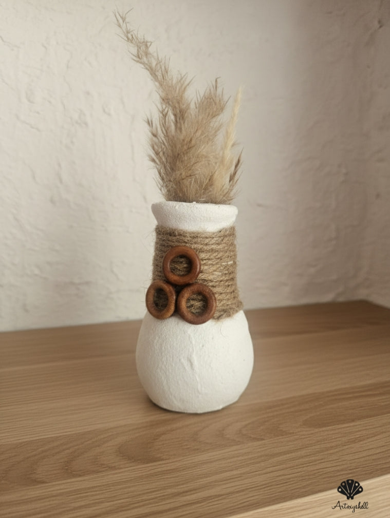 Miniature terracotta vase