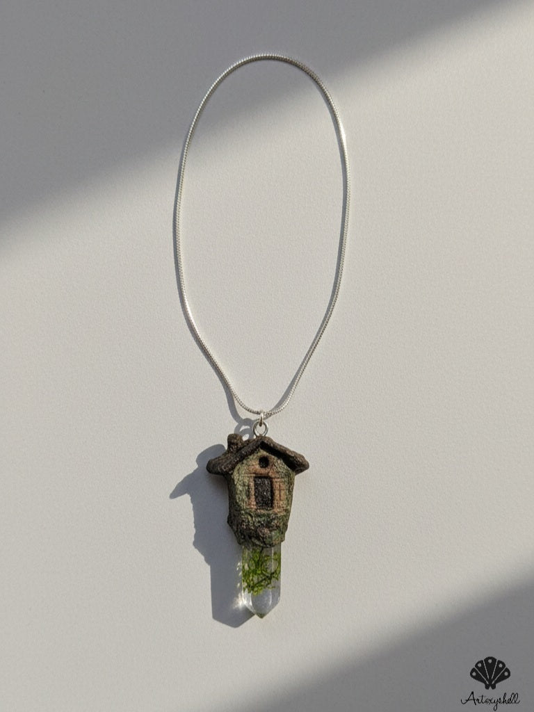Forest Miniature House Pandant