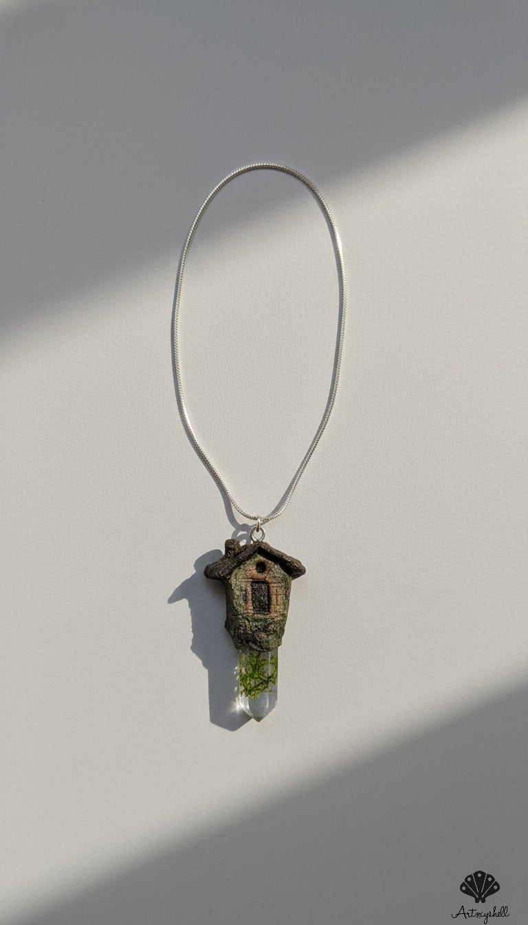 Forest Miniature House Pandant