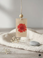 Eternal Bloom Flower Resin Pendant | Unique & Earthy