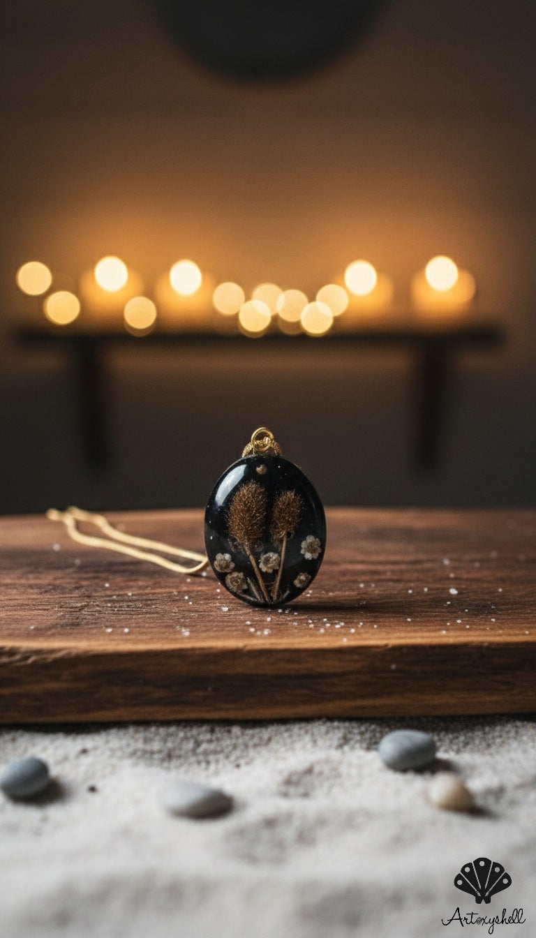 Midnight Bloom Pendant