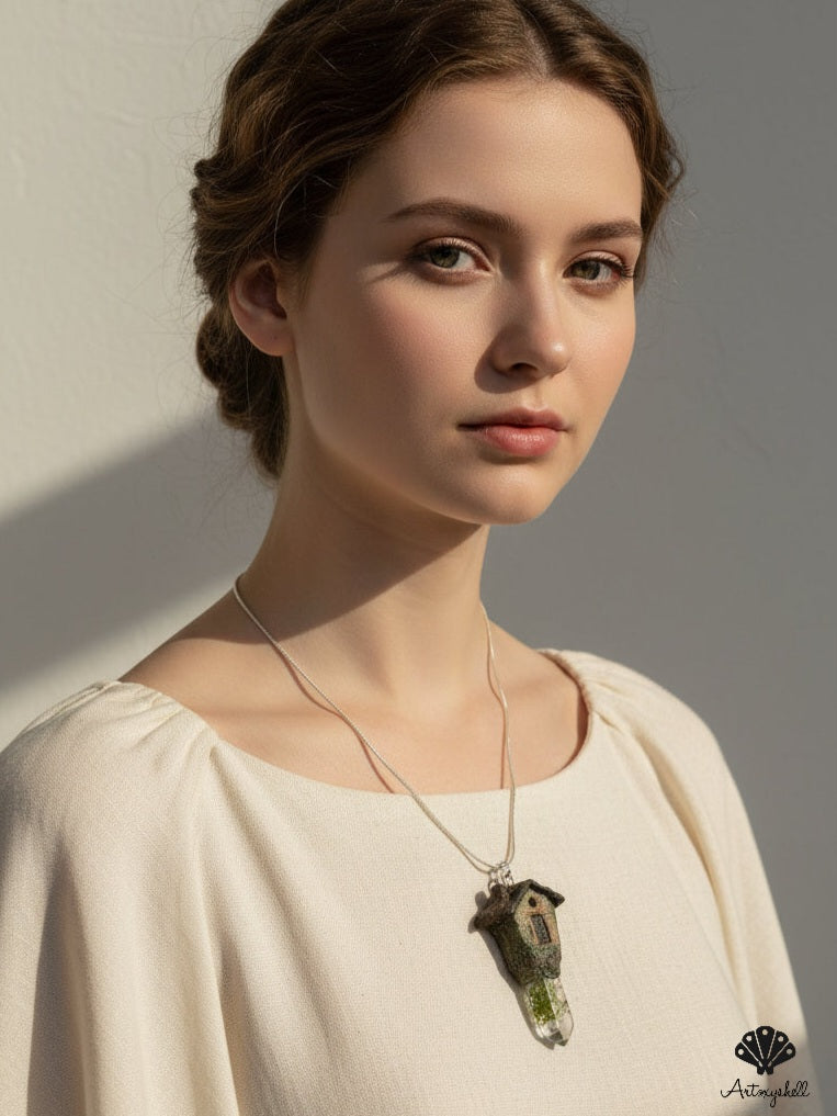 Forest Miniature House Pandant