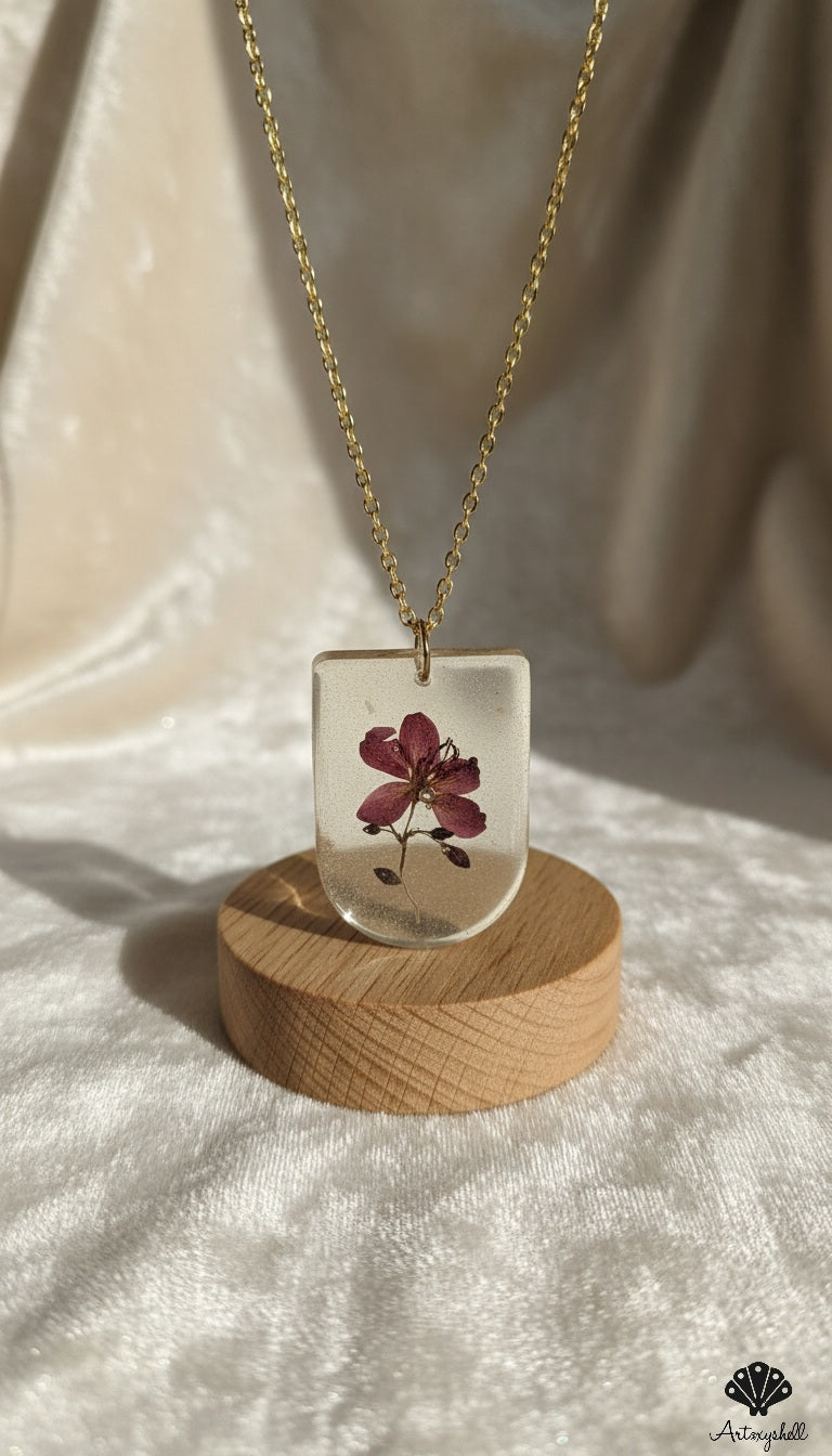 Floral pandant Chain