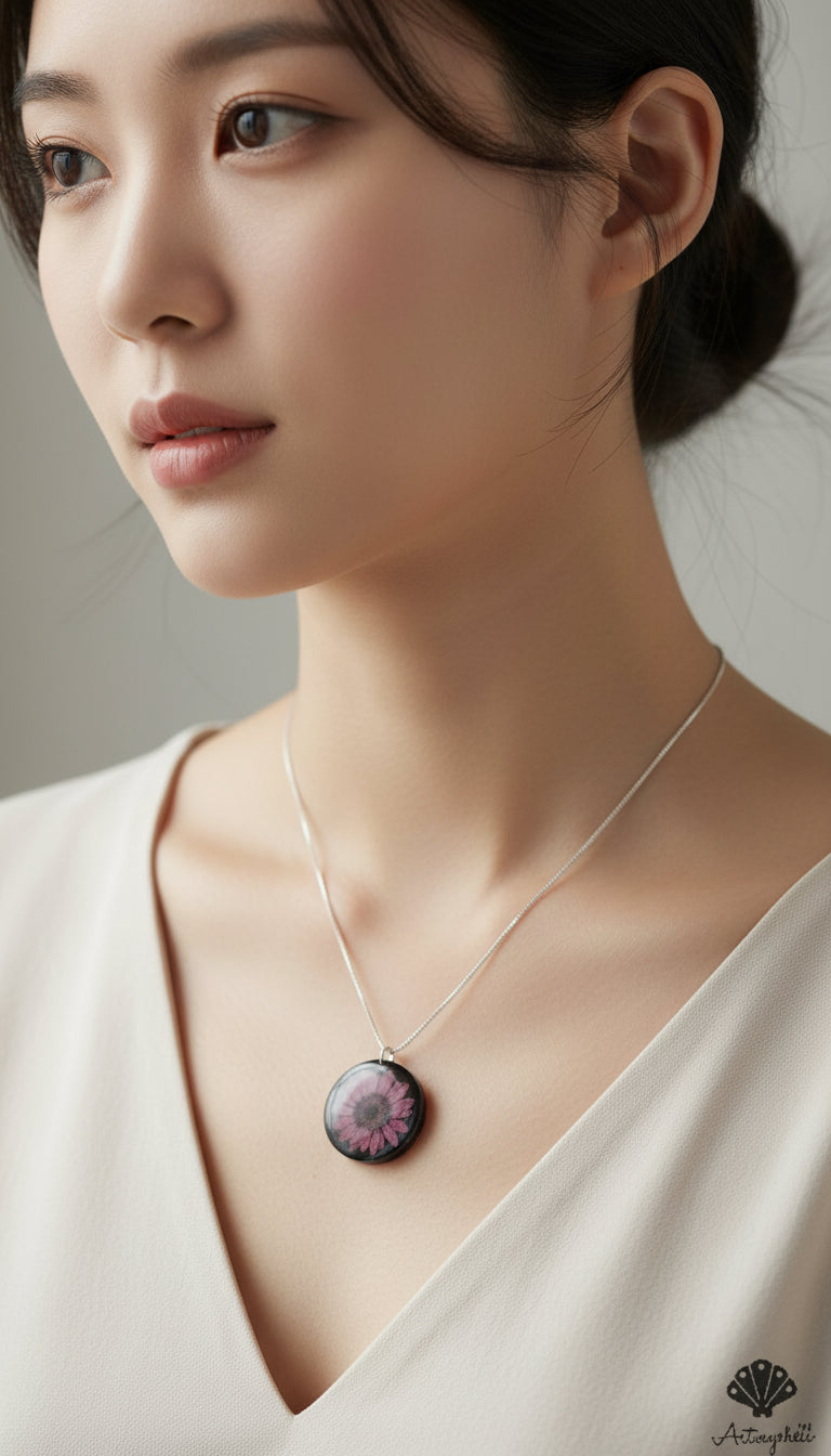 Floral pandant Chain