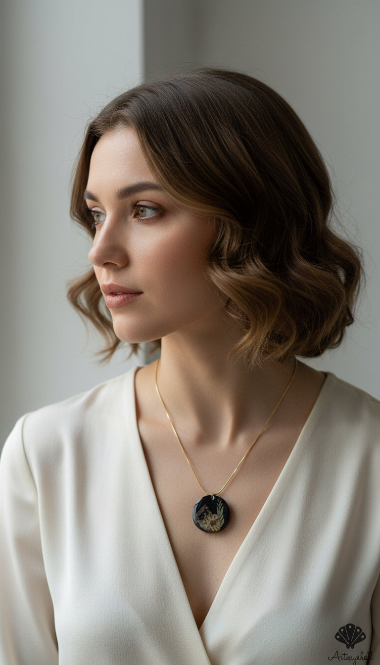 Floral pandant Chain