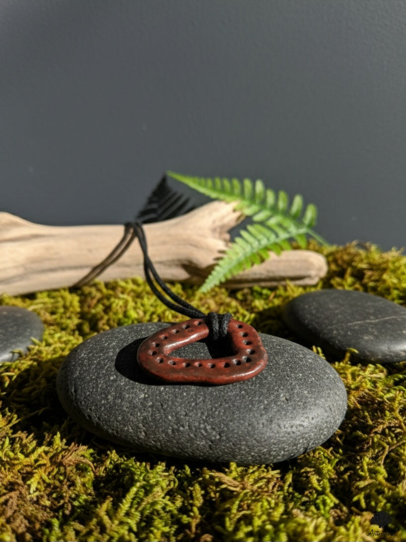The 'Ancient Earth' Terracotta Pendant